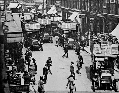 Gare de Finsbury Park, vers 1923 - English Photographer